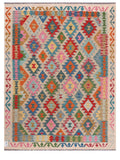 Maimana Afghanistan Kilim Rug - 199 x155 cm - Handmade