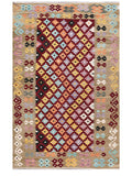 Maimana Afghanistan Kilim Rug - 307 x200 cm - Handmade