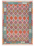 Maimana Afghanistan Kilim Rug - 289 x207 cm - Handmade