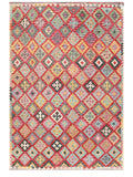 Maimana Afghanistan Kilim Rug - 294 x204 cm - Handmade