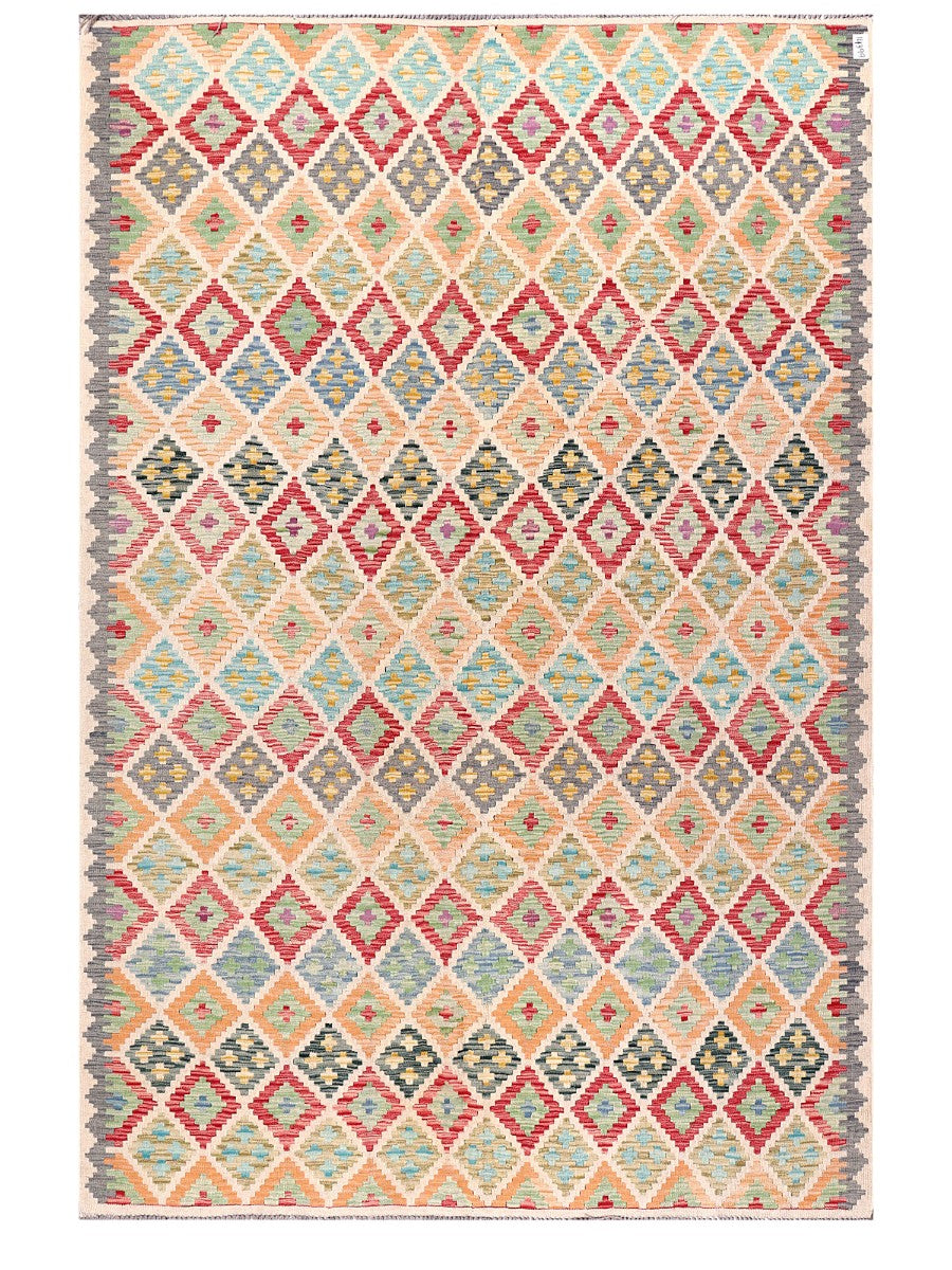 Maimana Afghanistan Kilim Rug - 300 x201 cm - Handmade