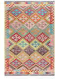 Maimana Afghanistan Kilim Rug - 295 x201 cm - Handmade