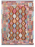 Maimana Afghanistan Kilim Rug - 243 x180 cm - Handmade