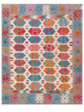 Maimana Afghanistan Kilim Rug - 291 x238 cm - Handmade