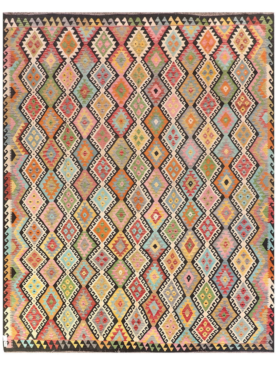 Maimana Afghanistan Kilim Rug - 393 x317 cm - Handmade
