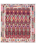 Maimana Afghanistan Kilim Rug - 295 x268 cm - Handmade