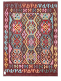 Maimana Afghanistan Kilim Rug - 178 x132 cm - Handmade