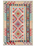 Maimana Afghanistan Kilim Rug - 182 x124 cm - Handmade