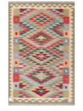 Maimana Afghanistan Kilim Rug - 184 x121 cm - Handmade