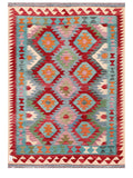 Maimana Afghanistan Kilim Rug - 182 x133 cm - Handmade