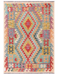 Maimana Afghanistan Kilim Rug - 163 x120 cm - Handmade