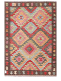 Maimana Afghanistan Kilim Rug - 184 x130 cm - Handmade