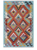 Maimana Afghanistan Kilim Rug - 180 x121 cm - Handmade