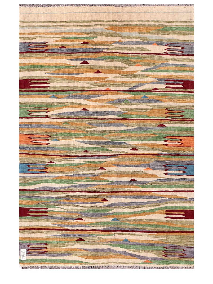 Maimana Afghanistan Kilim Rug - 175 x119 cm - Handmade