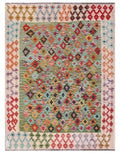Maimana Afghanistan Kilim Rug - 178 x136 cm - Handmade