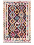 Maimana Afghanistan Kilim Rug - 181 x122 cm - Handmade