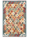 Maimana Afghanistan Kilim Rug - 180 x121 cm - Handmade