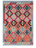 Maimana Afghanistan Kilim Rug - 180 x126 cm - Handmade