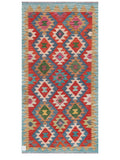 Maimana Afghanistan Kilim Rug - 203 x105 cm - Handmade