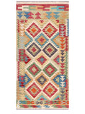 Maimana Afghanistan Kilim Rug - 200 x100 cm - Handmade