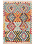 Maimana Afghanistan Kilim Rug - 149 x105 cm - Handmade