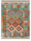 Maimana Afghanistan Kilim Rug - 203 x150 cm - Handmade