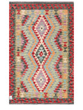Maimana Afghanistan Kilim Rug - 163 x105 cm - Handmade