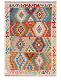 Maimana Afghanistan Kilim Rug - 142 x102 cm - Handmade