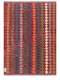 Maimana Afghanistan Kilim Rug - 145 x106 cm - Handmade