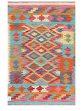 Maimana Afghanistan Kilim Rug - 155 x105 cm - Handmade