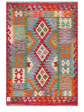 Maimana Afghanistan Kilim Rug - 154 x109 cm - Handmade