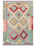 Maimana Afghanistan Kilim Rug - 149 x104 cm - Handmade