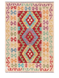 Maimana Afghanistan Kilim Rug - 154 x106 cm - Handmade
