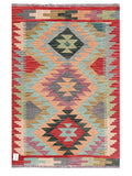 Maimana Afghanistan Kilim Rug - 144 x98 cm - Handmade