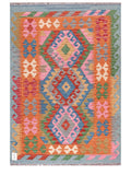 Maimana Afghanistan Kilim Rug - 150 x106 cm - Handmade