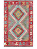 Maimana Afghanistan Kilim Rug - 156 x102 cm - Handmade
