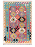 Maimana Afghanistan Kilim Rug - 154 x106 cm - Handmade