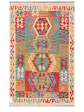 Maimana Afghanistan Kilim Rug - 156 x100 cm - Handmade