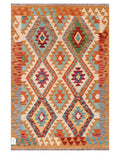 Maimana Afghanistan Kilim Rug - 152 x105 cm - Handmade