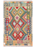 Maimana Afghanistan Kilim Rug - 156 x104 cm - Handmade