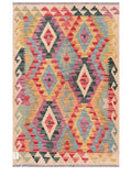 Maimana Afghanistan Kilim Rug - 146 x98 cm - Handmade