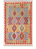 Maimana Afghanistan Kilim Rug - 155 x104 cm - Handmade
