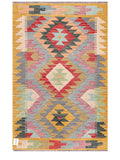 Maimana Afghanistan Kilim Rug - 149 x98 cm - Handmade