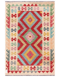 Maimana Afghanistan Kilim Rug - 158 x108 cm - Handmade