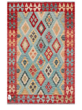 Maimana Afghanistan Kilim Rug - 154 x102 cm - Handmade