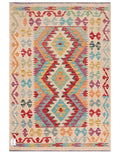 Maimana Afghanistan Kilim Rug - 154 x105 cm - Handmade
