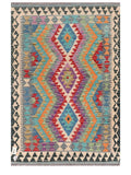 Maimana Afghanistan Kilim Rug - 158 x106 cm - Handmade