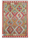 Maimana Afghanistan Kilim Rug - 147 x103 cm - Handmade