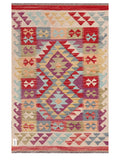 Maimana Afghanistan Kilim Rug - 154 x103 cm - Handmade