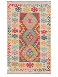 Maimana Afghanistan Kilim Rug - 153 x96 cm - Handmade